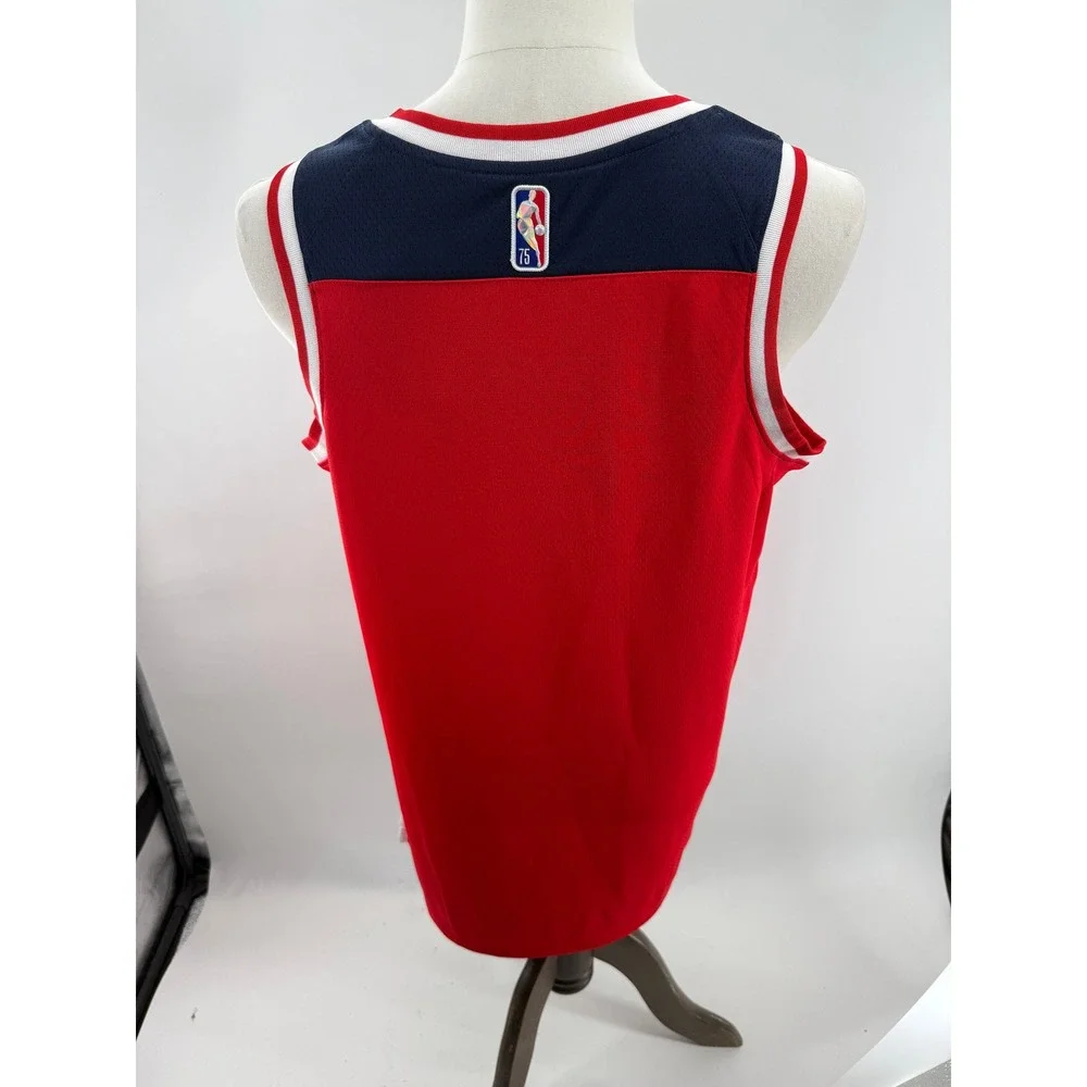 Nike Washington Wizards NBA Dri Fit Swingman Icon Jersey Mens Red White Blue Med
